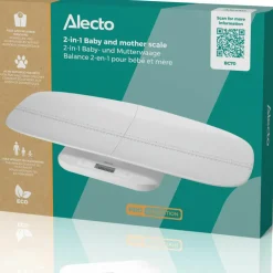 Pèse-bébé numérique avec plateau amovible