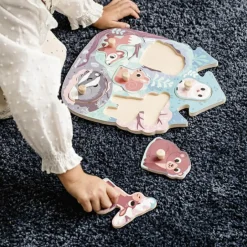 Puzzle à encastrement Happy Forest (6 pièces)