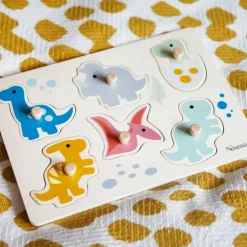 Puzzle à encastrer Dinos (7 pièces)