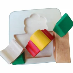 Puzzle à encastrer Fleur (6 pièces)