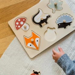 Puzzle à encastrer Forêt (7 pièces)