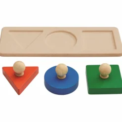 Puzzle à encastrer Montessori (3 pièces)