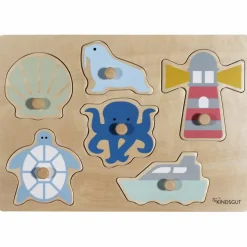 Puzzle à encastrer Océan (7 pièces)