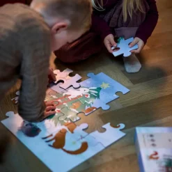 Puzzle 30 pcs Wonderful Winter Forest Friends (45x45 cm)