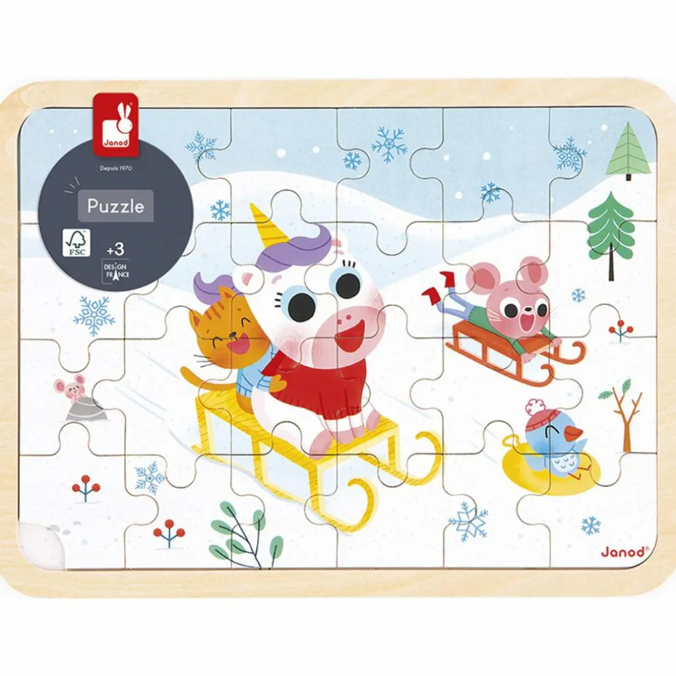 Puzzle A la montagne (24 pièces)