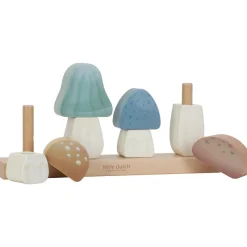 Puzzle champignons à empiler en bois FSC Forest Friends