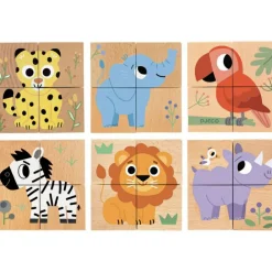 Puzzle cubes Wild & Co (4 cubes)