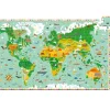 Puzzle d'observation avec livret Tour du monde (200 pièces)
