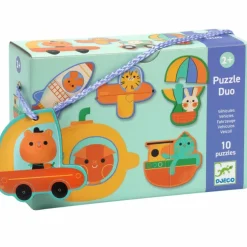 Puzzle Duo Véhicules (12 puzzles)