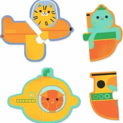 Puzzle Duo Véhicules (12 puzzles)