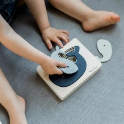 Puzzle en bois Baleine (6 pièces)