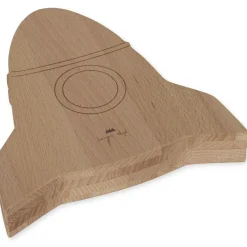 Puzzle en bois fusée