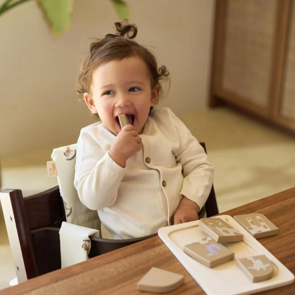 Puzzle en bois Jungle Jambo Giraffe (6 pièces)