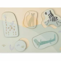 Puzzle en bois Jungle Jambo (6 pièces)