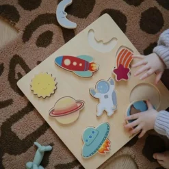 Puzzle en bois Space (8 pièces)