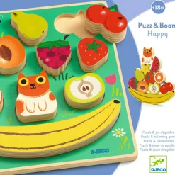 Puzzle en relief Puzz & Boom Happy (12 pièces)