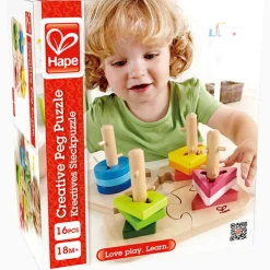 Puzzle et jeu à encastrer boutons créatifs