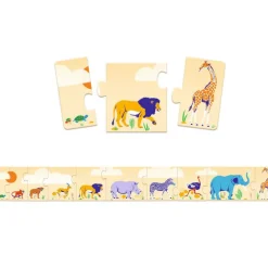 Puzzle frise Petits et grands (10 pièces)