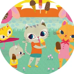 Puzzle silhouettes Le Glacier (16 pièces)