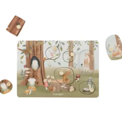 Puzzle sonore en bois FSC Forest Friends