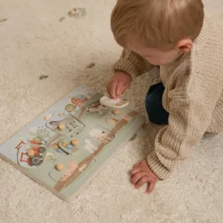 Puzzle sonore en bois Little Farm