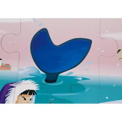 Puzzle tactile La vie sur la banquise (20 pièces)