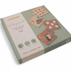Puzzles Apprendre à compter Animaux nordiques