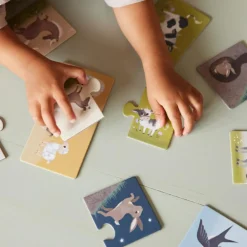 Puzzles Maman et ses bébés Animaux de la ferme