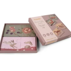 Puzzles Maman et ses bébés Animaux nordiques