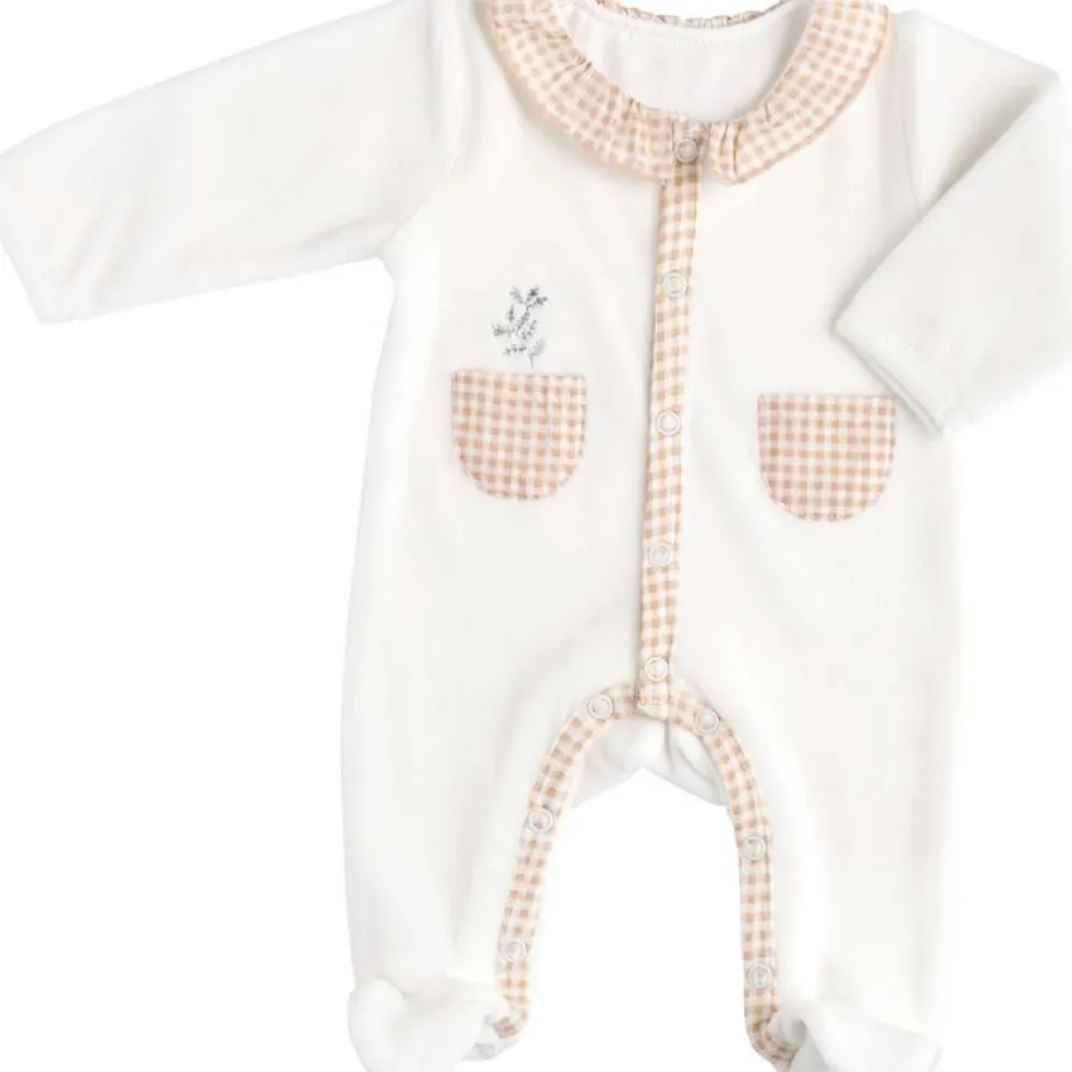 Pyjama chaud avec col nude Botanica (naissance)
