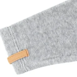 Pyjama chaud Babou & Kendi en velours gris (6 mois)