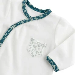 Pyjama chaud tilleul Promenons-nous (3 mois)