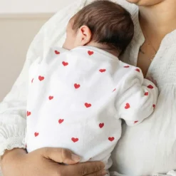 Pyjama Cœurs Rouges (6 mois)