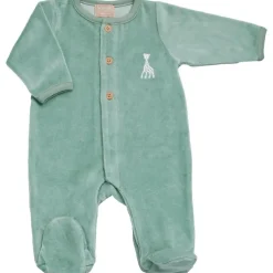 Pyjama en velours olive Sophie la girafe (3 mois)