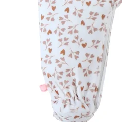 Pyjama velours aqua coeur (6 mois)