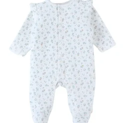 Pyjama velours imprimé fleuri (12 mois)