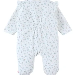 Pyjama velours imprimé fleuri (3 mois)