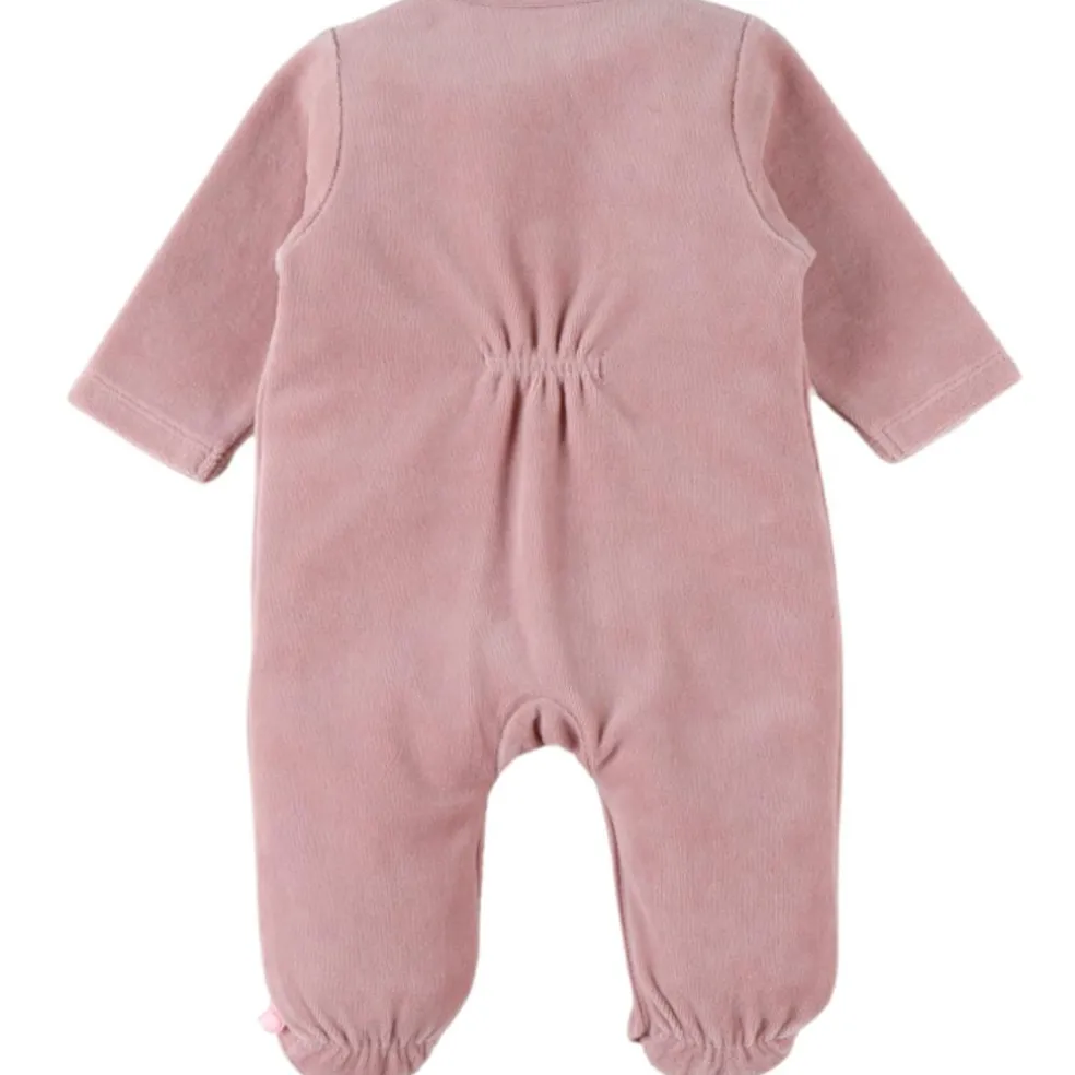Pyjama velours Lovely Cat rose clair (3 mois)