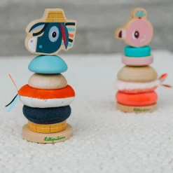 Pyramide à empiler Anaïs le flamant rose