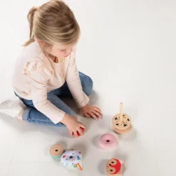 Pyramide en bois Alice la renarde