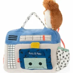 Radio cassette musical Puce et Pilou (22 cm)