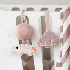 Range sucette en silicone Elphee Rose