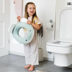 Réducteur de toilette Baleine Aquamarine