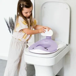Réducteur de toilette Baleine Lila