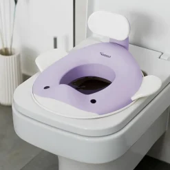 Réducteur de toilette Baleine Lila