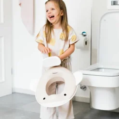 Réducteur de toilette Baleine Sable