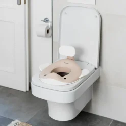 Réducteur de toilette Baleine Sable