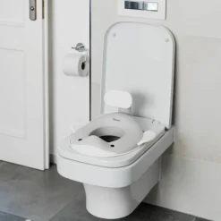 Réducteur de toilette Baleine Gris clair