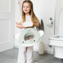 Réducteur de toilette Baleine Pistache