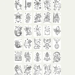 Recharge KIDYDRAW-MINI Thème : Once Upon a Time et Animaux